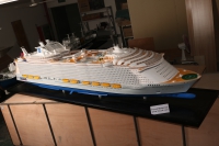 customized model of Harmony of the Seas (world largest cruiseship)